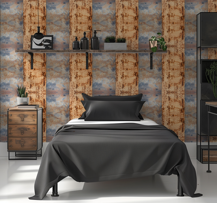 Tαπετσαρία για το δωμάτιο έφηβου οξείδιο μετάλλου - TenStickers