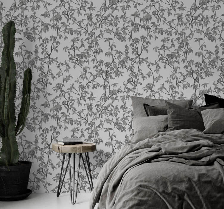 ταπετσαρία για κεφαλάρι μινιμαλιστικά δέντρα - TenStickers