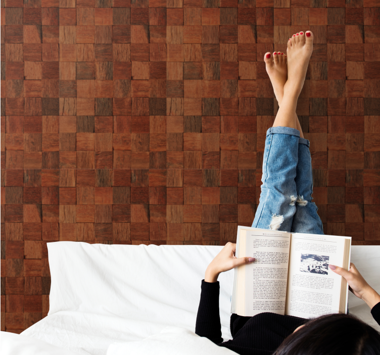 ξύλινο φόντο υφή ταπετσαρία εφέ ξύλου - TenStickers