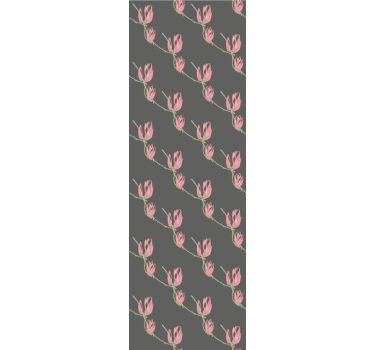 ταπετσαρία λουλουδιών κομψό floral σχέδιο - TenStickers