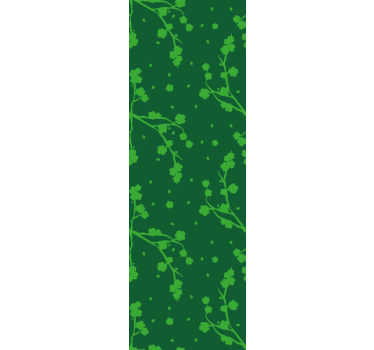 ταπετσαρία φοινίκων πράσινα δέντρα και κλαδιά - TenStickers