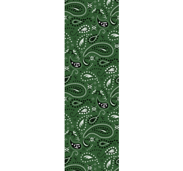 Floral ταπετσαρία paisley - TenStickers