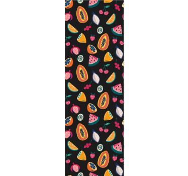 Tαπετσαρία κουζίνας φρουτώδη μοτίβα - TenStickers