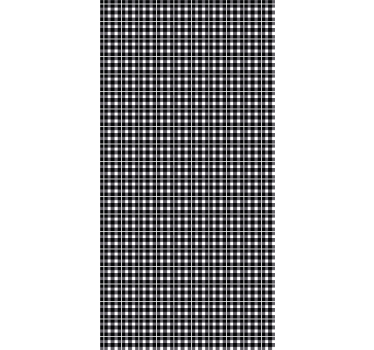 ασπρόμαυρο μοτίβο gingham καλύτερη ταπετσαρία γραφείου - TenStickers