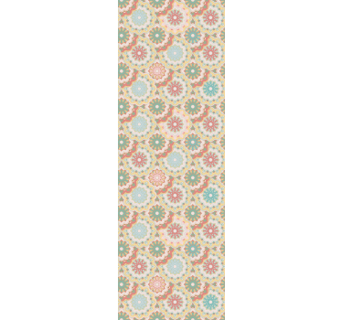 υφασμάτινη ταπετσαρία φύσης "granny chic". - TenStickers