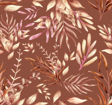 Ταπετσαρία Terracotta τροπικά φυτά - TenStickers