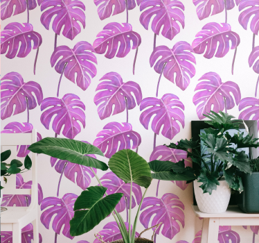 Φύλλα ταπετσαρίας monstera deliciosa - TenStickers