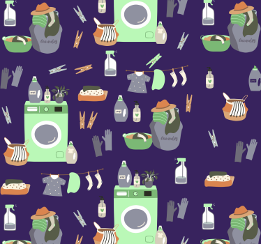 ταπετσαρία κουζινών πλυντηρίων χρωμάτων - TenStickers